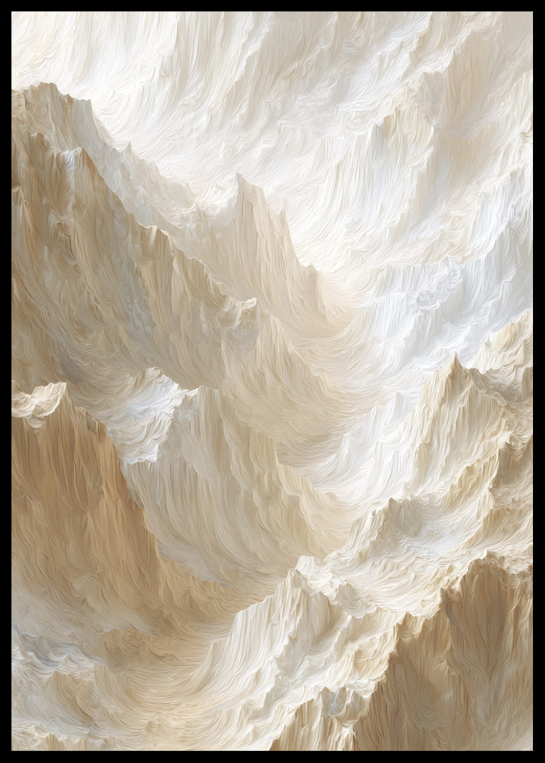 Soft, dreamy rock formations in shimmering hues-12