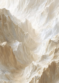 Soft, dreamy rock formations in shimmering hues-7