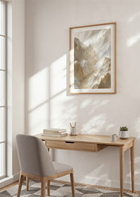Soft, dreamy rock formations in shimmering hues-8