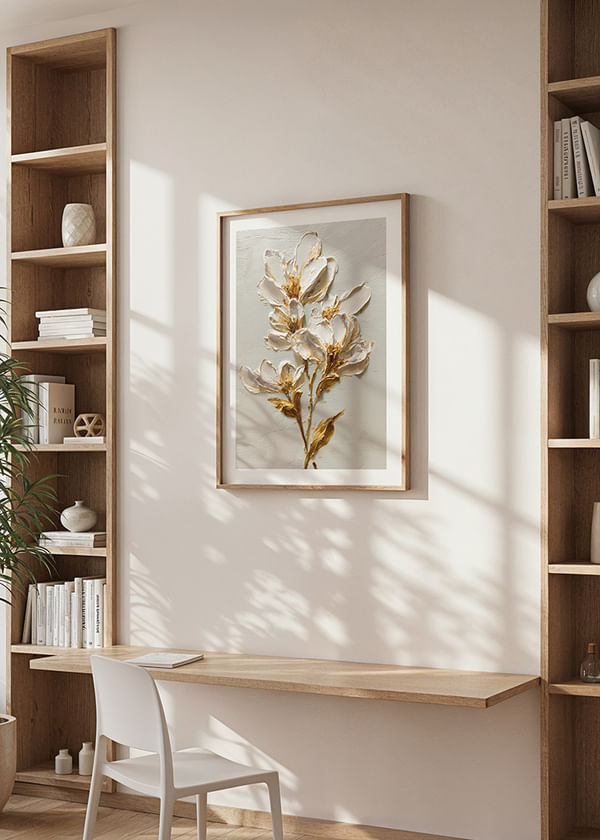 Plakat Golden Bloom crossfade