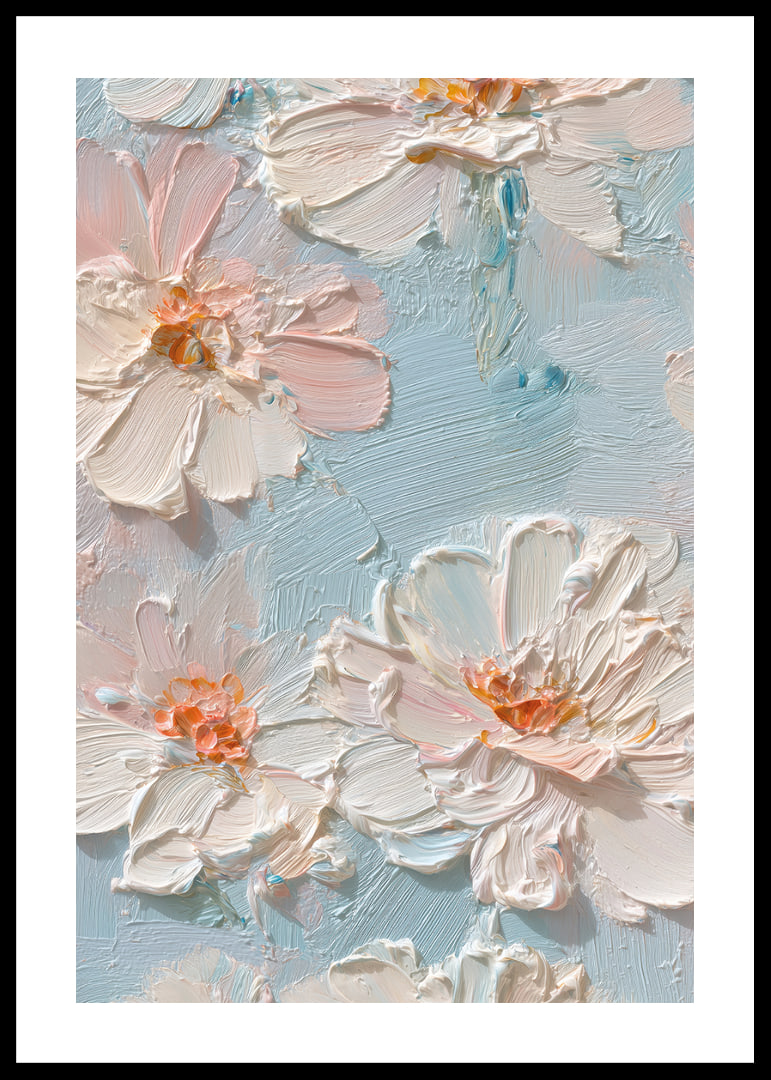 Soft pastel flowers dance in harmonious elegance-12