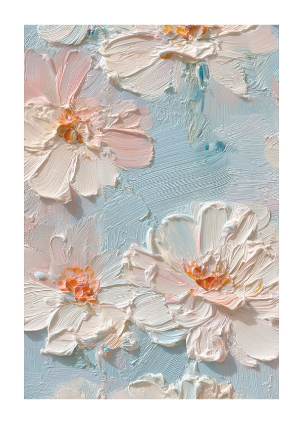 Plakat Pastel Petal Harmony