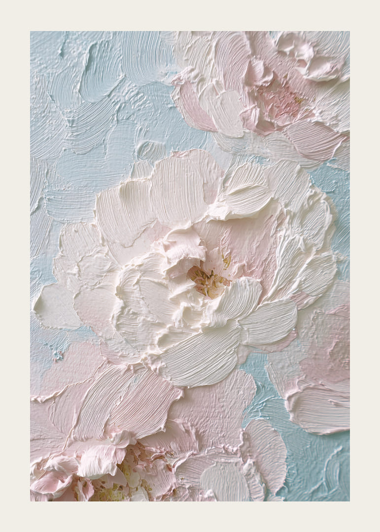 Zachte pastelkleuren in bloeiende harmonie creëren rust-12