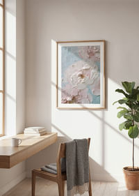 Zachte pastelkleuren in bloeiende harmonie creëren rust-4