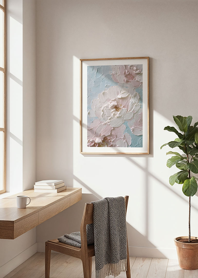 Zachte pastelkleuren in bloeiende harmonie creëren rust-12