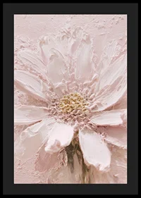 Soft brushstrokes shape a dreamy flower in light pink-4