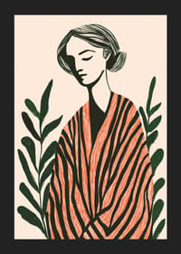 Élégance raffinée, couleurs douces et végétation harmonieuse-5