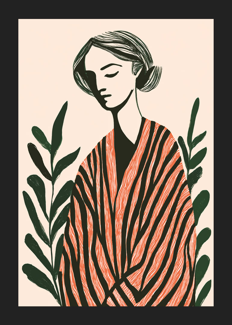 Élégance raffinée, couleurs douces et végétation harmonieuse-12