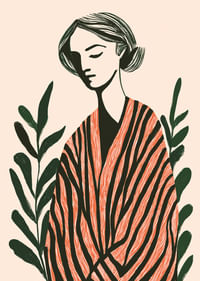 Stijlvolle elegantie met zachte kleuren en harmonieuze vegetatie-3