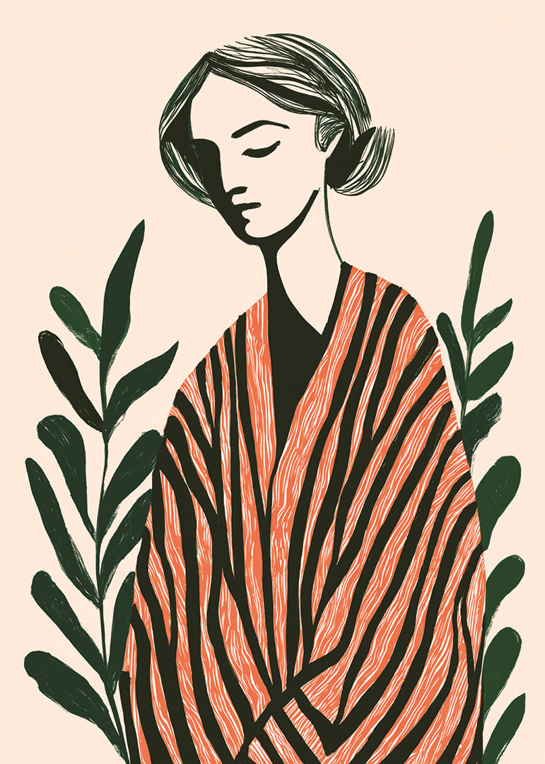 Stijlvolle elegantie met zachte kleuren en harmonieuze vegetatie-12