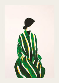 Elegantie en rust in groene en gele tinten-3