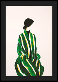 Elegantie en rust in groene en gele tinten-4