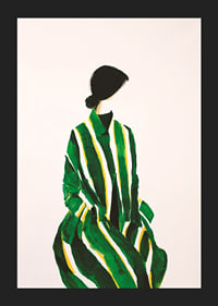 Elegantie en rust in groene en gele tinten-5