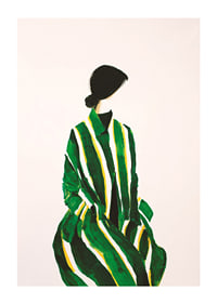 Elegantie en rust in groene en gele tinten-1