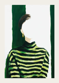 Captivating minimalism with green hues and mystery-3