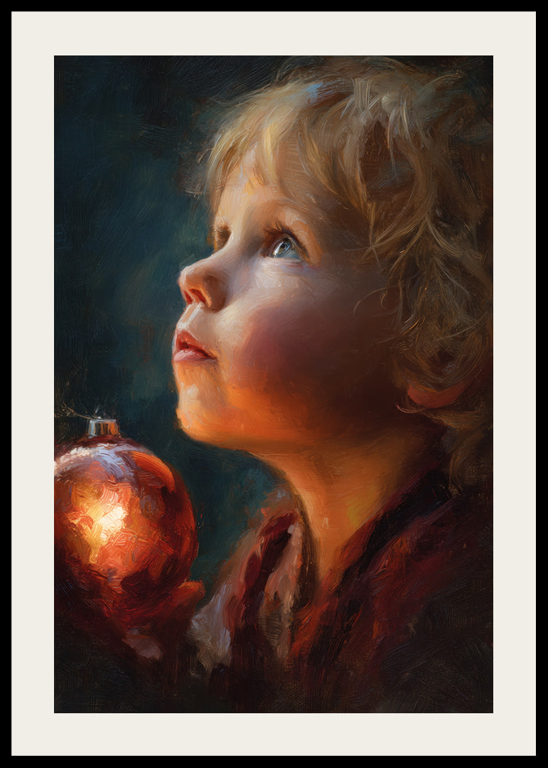 Ein Kind strahlt vor Weihnachtsinspiration-12