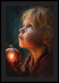 Ett barn lyser upp med julinspiration-4