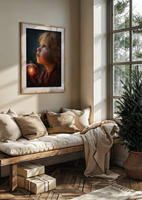 Ein Kind strahlt vor Weihnachtsinspiration-8