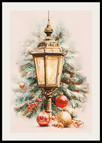 Christmas atmosphere with magical lights and decorations-2