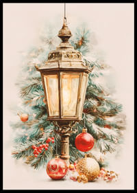 Christmas atmosphere with magical lights and decorations-2