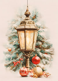 Christmas atmosphere with magical lights and decorations-7