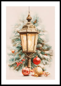 Christmas atmosphere with magical lights and decorations-0