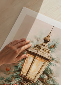 Christmas atmosphere with magical lights and decorations-5