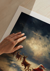 En magisk slädtur genom ett vinterlandskap under stjärnhimlen-5