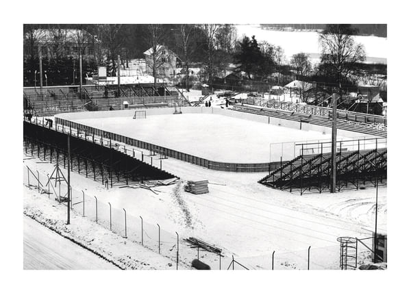 Poster Uterinken vid Klaratjärn Färjestad BK