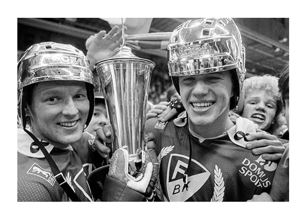 Poster SM-Guld Färjestad BK 1986 No1