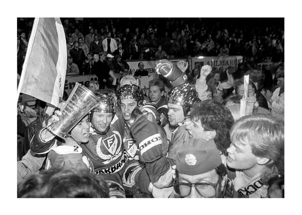 Poster SM-Guld Färjestad BK 1988 No1