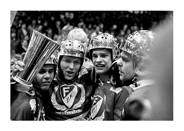 Poster SM-Guld Färjestad BK 1988 No2