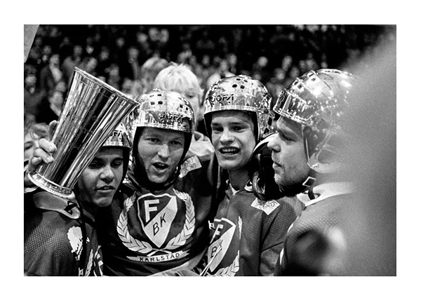 Poster SM-Guld Färjestad BK 1988 No2