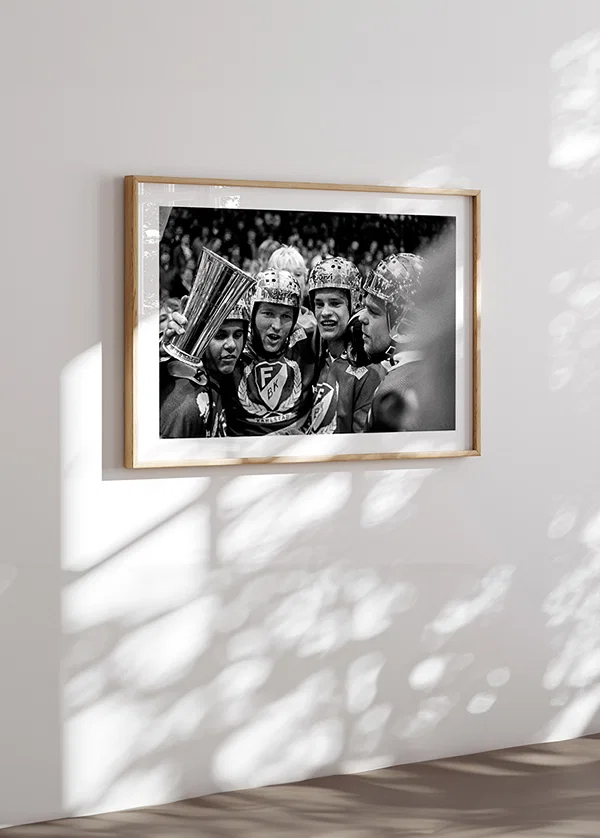 Poster SM-Guld Färjestad BK 1988 No2 crossfade