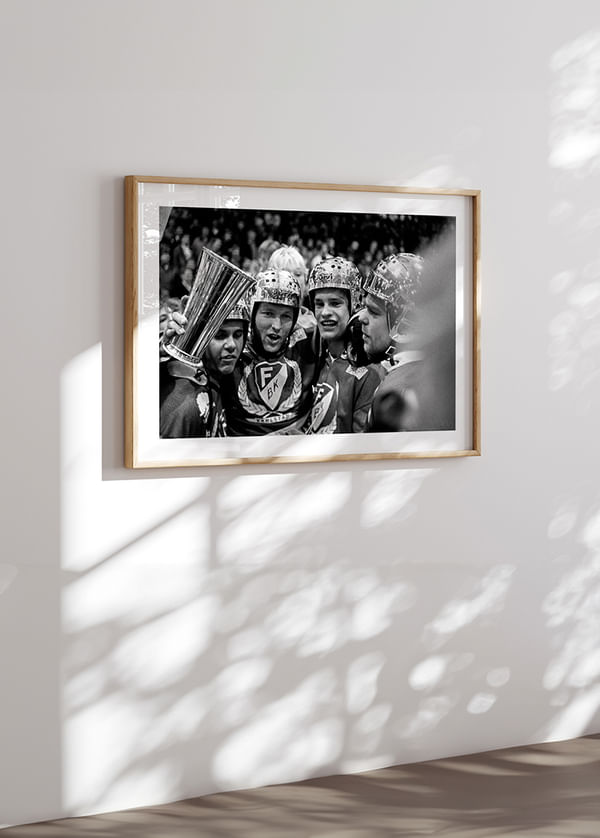 Poster SM-Guld Färjestad BK 1988 No2 crossfade