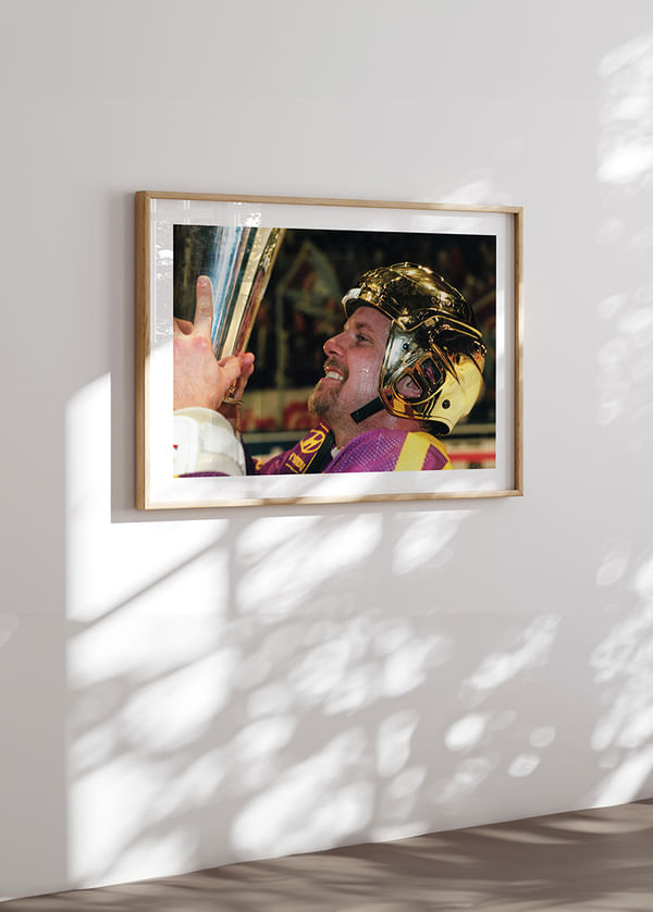 Poster SM-Guld Färjestad BK 1998 No1 crossfade