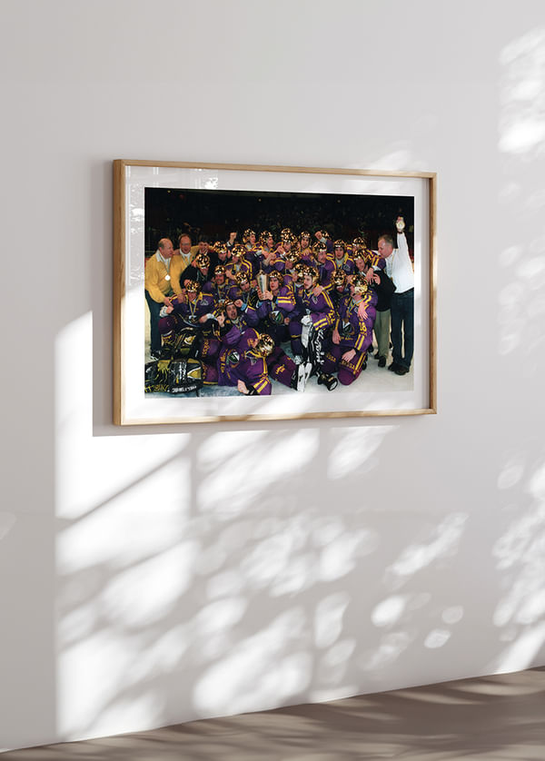 Poster SM-Guld Färjestad BK 1998 No2 crossfade