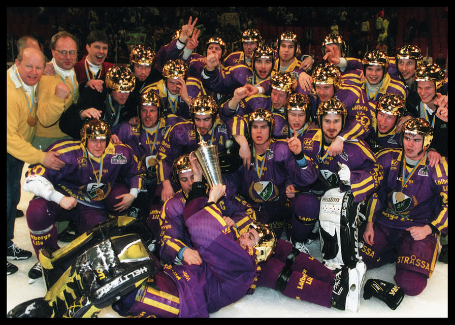 SM-Guld Färjestad BK 1998 No3-12