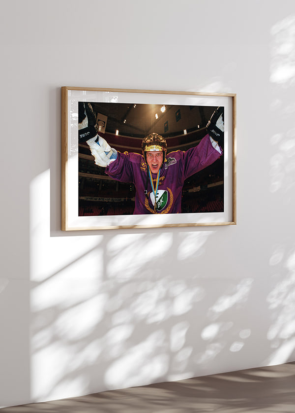 Poster SM-Guld Färjestad BK 1998 No4 crossfade