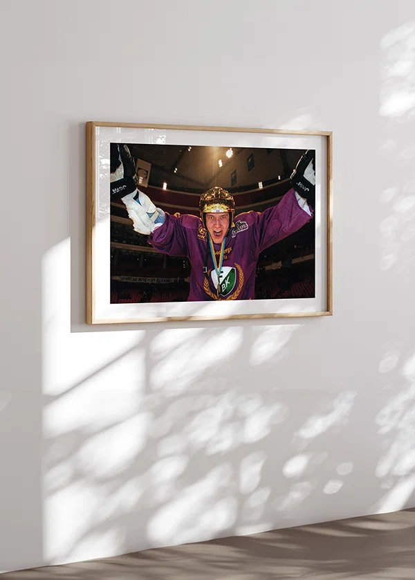 Poster SM-Guld Färjestad BK 1998 No4 crossfade