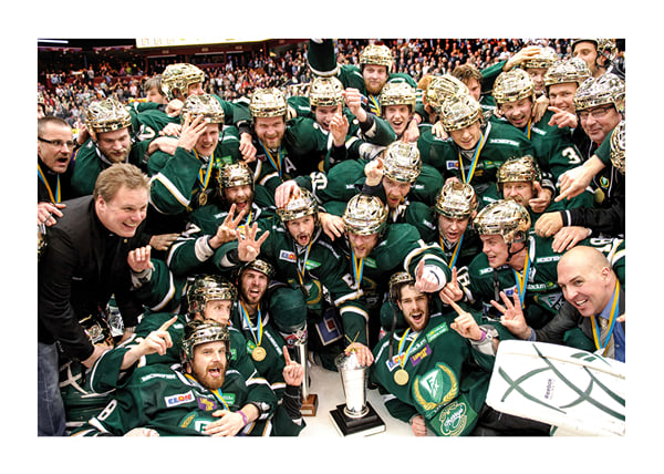 Poster SM-Guld Färjestad BK 2011 No2
