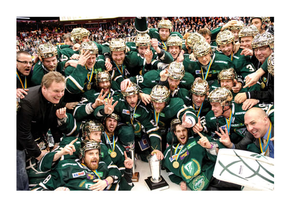 Poster SM-Guld Färjestad BK 2011 No2