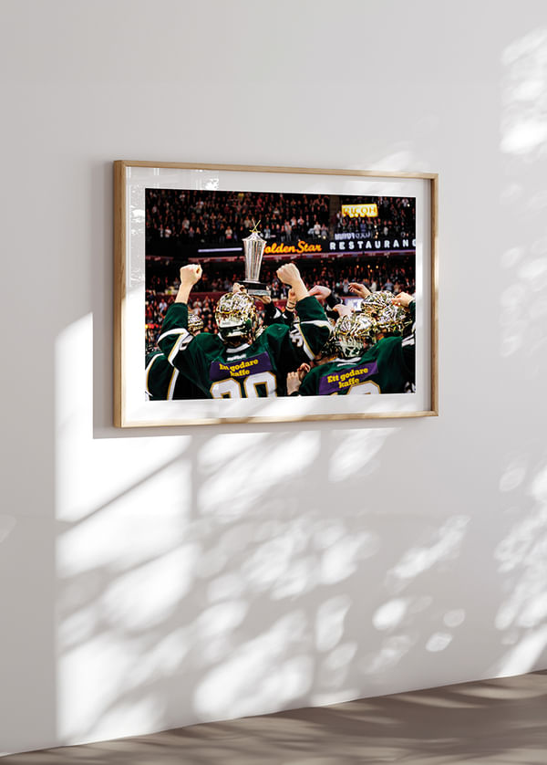 Poster SM-Guld Färjestad BK 2011 No3 crossfade