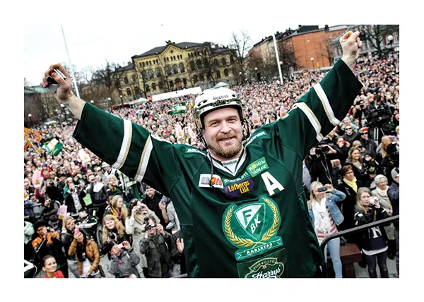 Poster SM-Guld Färjestad BK 2011 No8