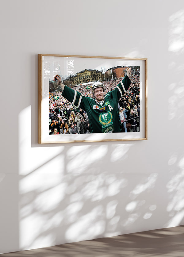 Poster SM-Guld Färjestad BK 2011 No8 crossfade