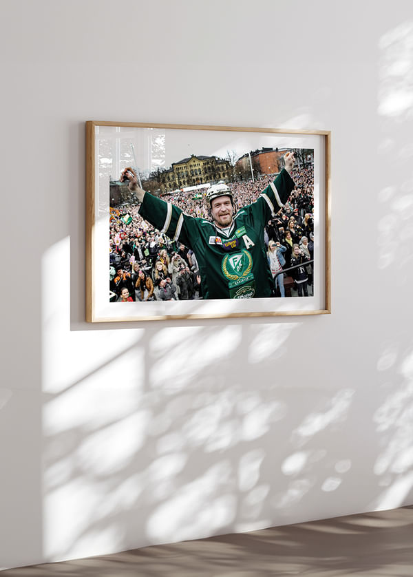 Poster SM-Guld Färjestad BK 2011 No8 crossfade