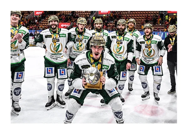 Poster SM-Guld Färjestad BK 2022 No1