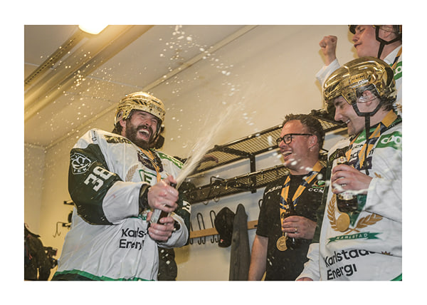 Poster SM-Guld Färjestad BK 2022 No2