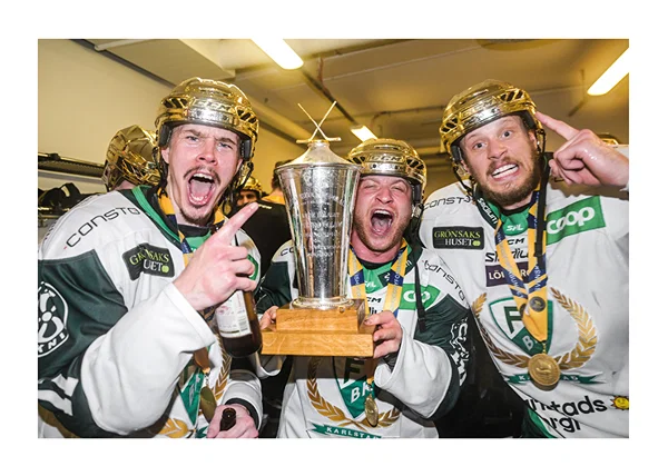 Poster SM-Guld Färjestad BK 2022 No3