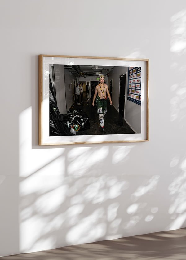 Poster SM-Guld Färjestad BK 2022 No5 crossfade